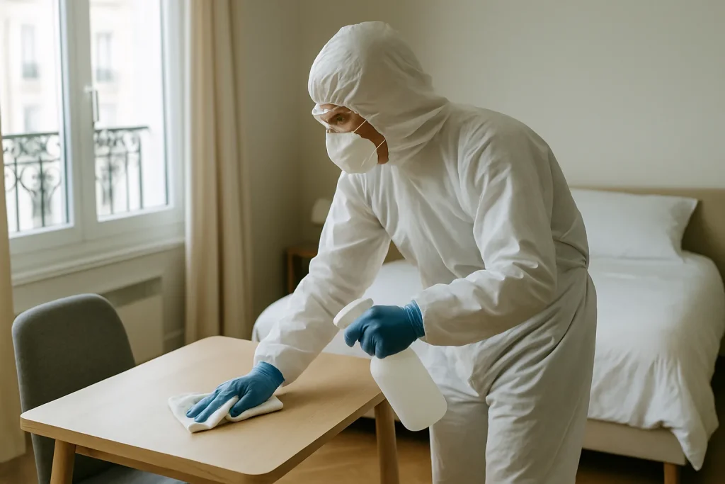 Comment la loi encadre la gestion des déchets biologiques après décès à Paris